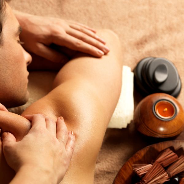 Body polishing.