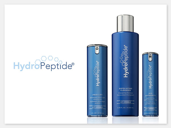 Hydropeptide products available at Inner Beauty Concepts