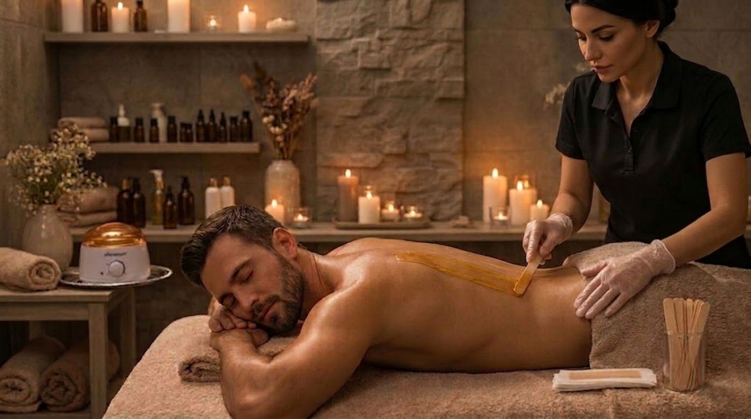 Men's Grooming At The Spa