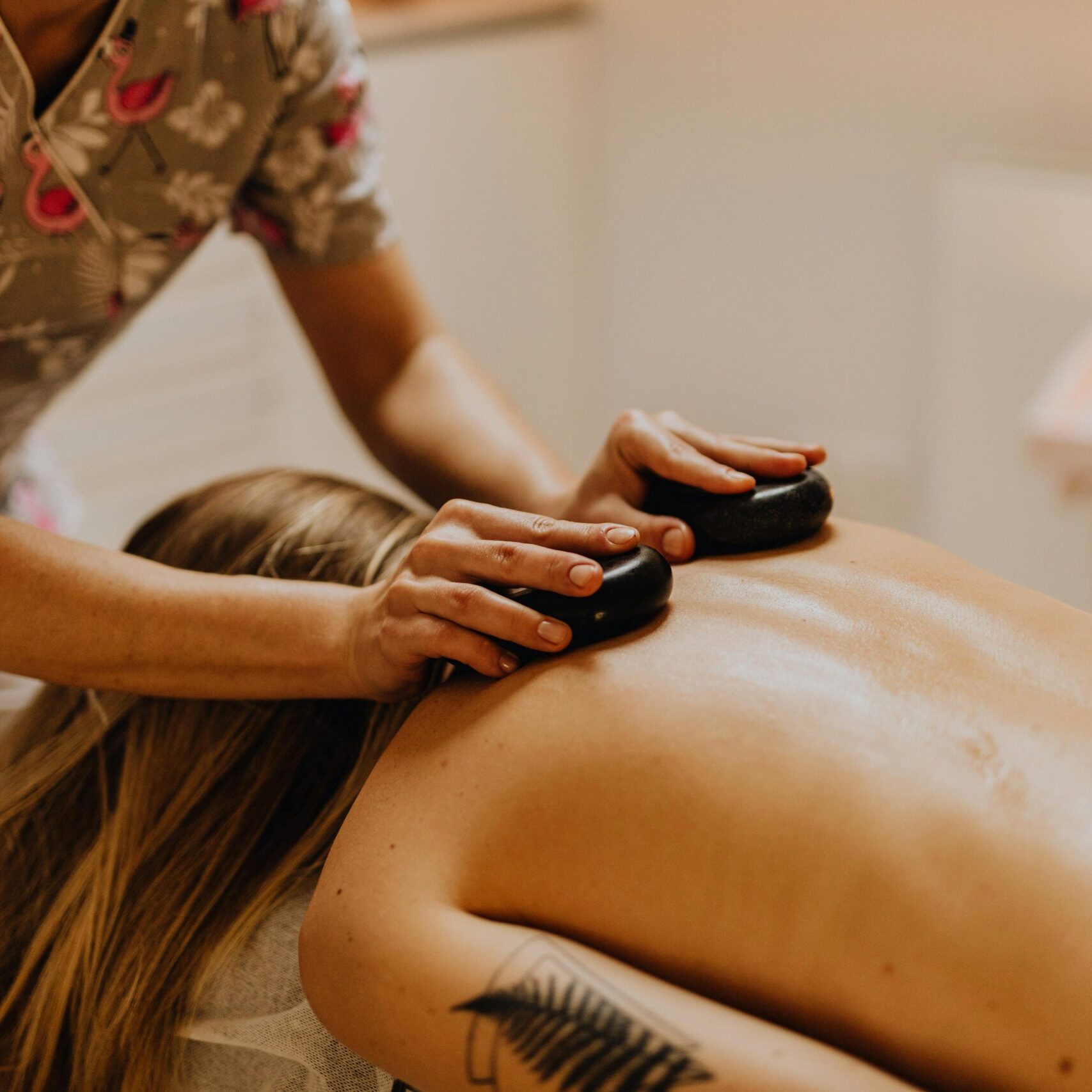 hot stone massage